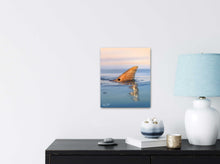 Load image into Gallery viewer, Redfish print on white wall.
